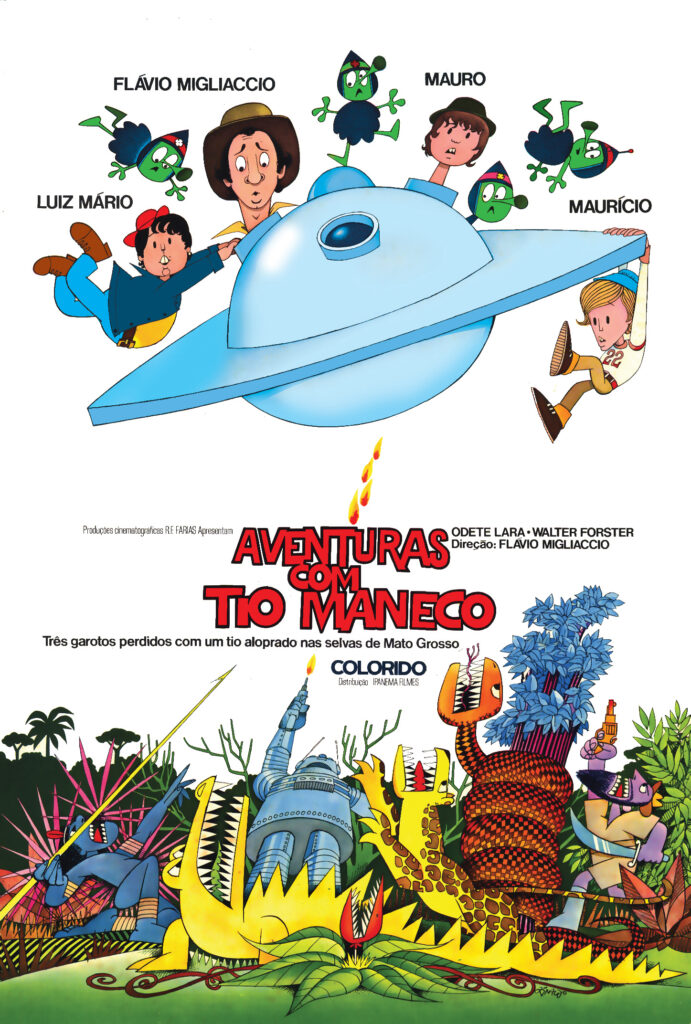 Aventuras com Tio Maneco 1971 cartaz 2