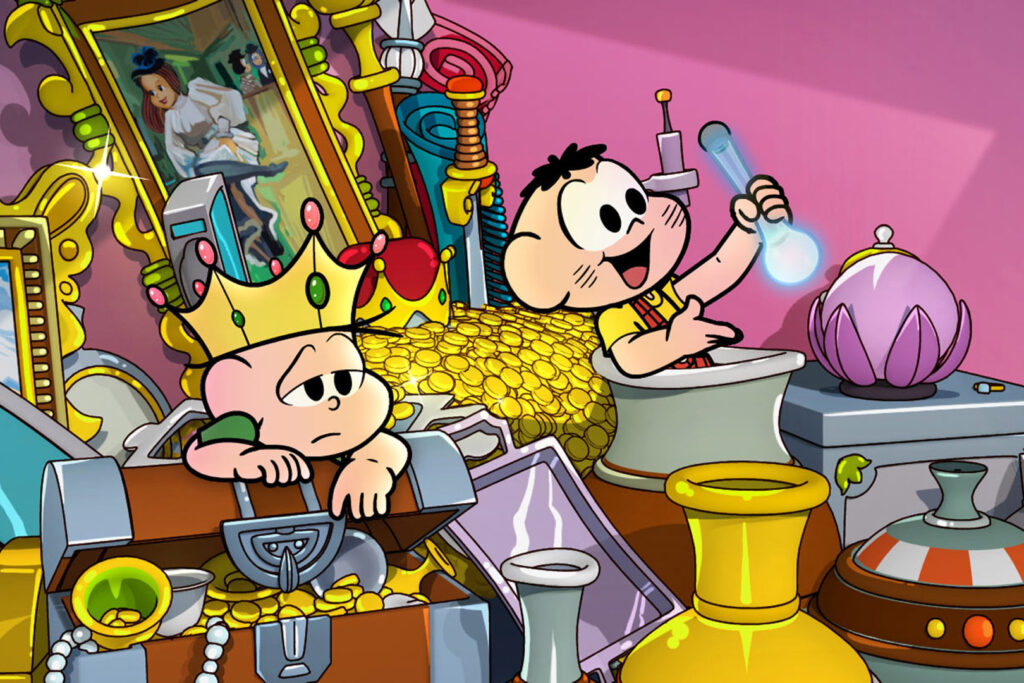 Turma da Monica em uma aventura no tempo 2007 still 2 - pupilotv